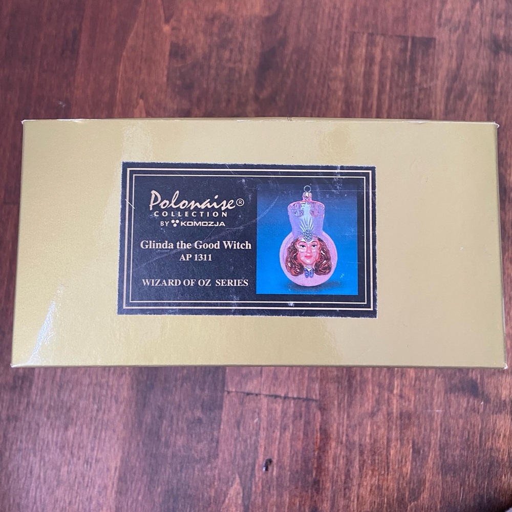 NIB Kurt Adler glass ornament Glinda the Good Witch Wizard of Oz made in Poland - Picture 2 of 6